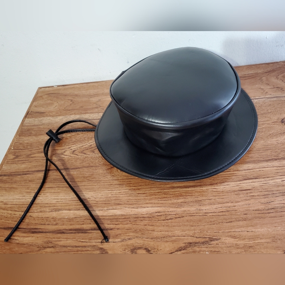 Absolute Vibe Plague Doctor Hat Black Size Medium 100% Polyurethane New